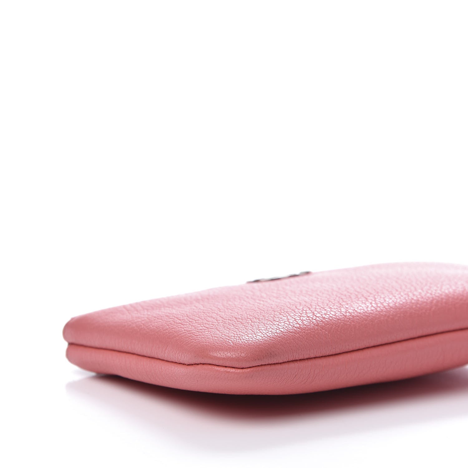 Chanel Goatskin Small CC Clover Cosmetic Case Pink 7 of 10