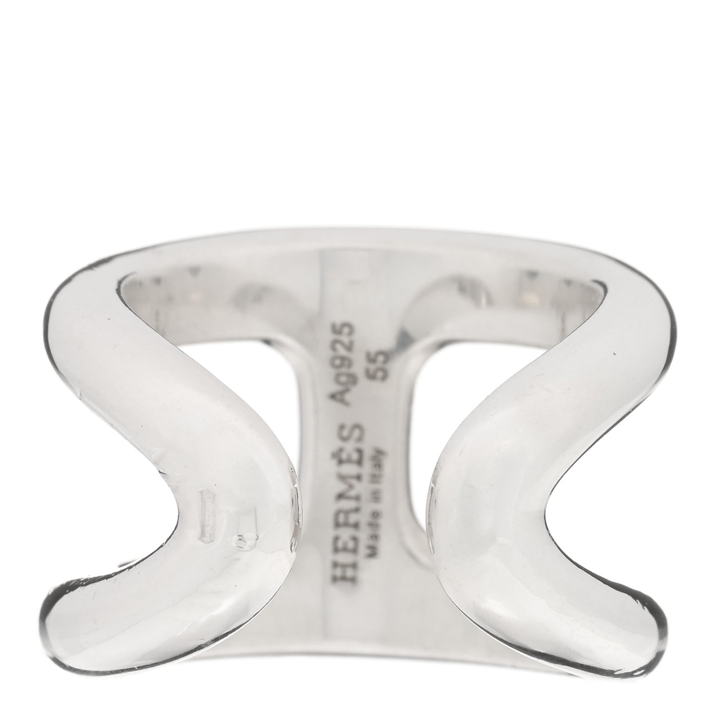 Sterling Silver PM Osmose Ring 55 7.25