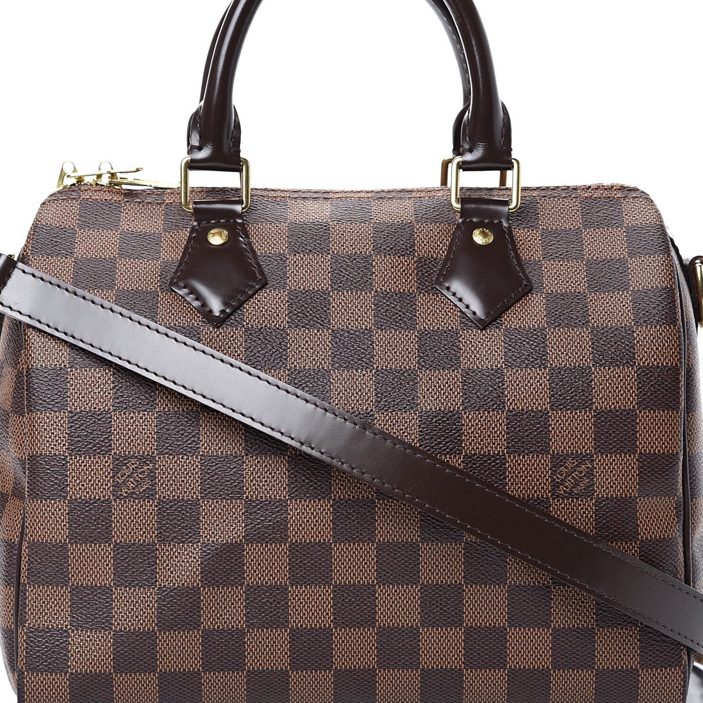 Damier Ebene Speedy Bandouliere 25