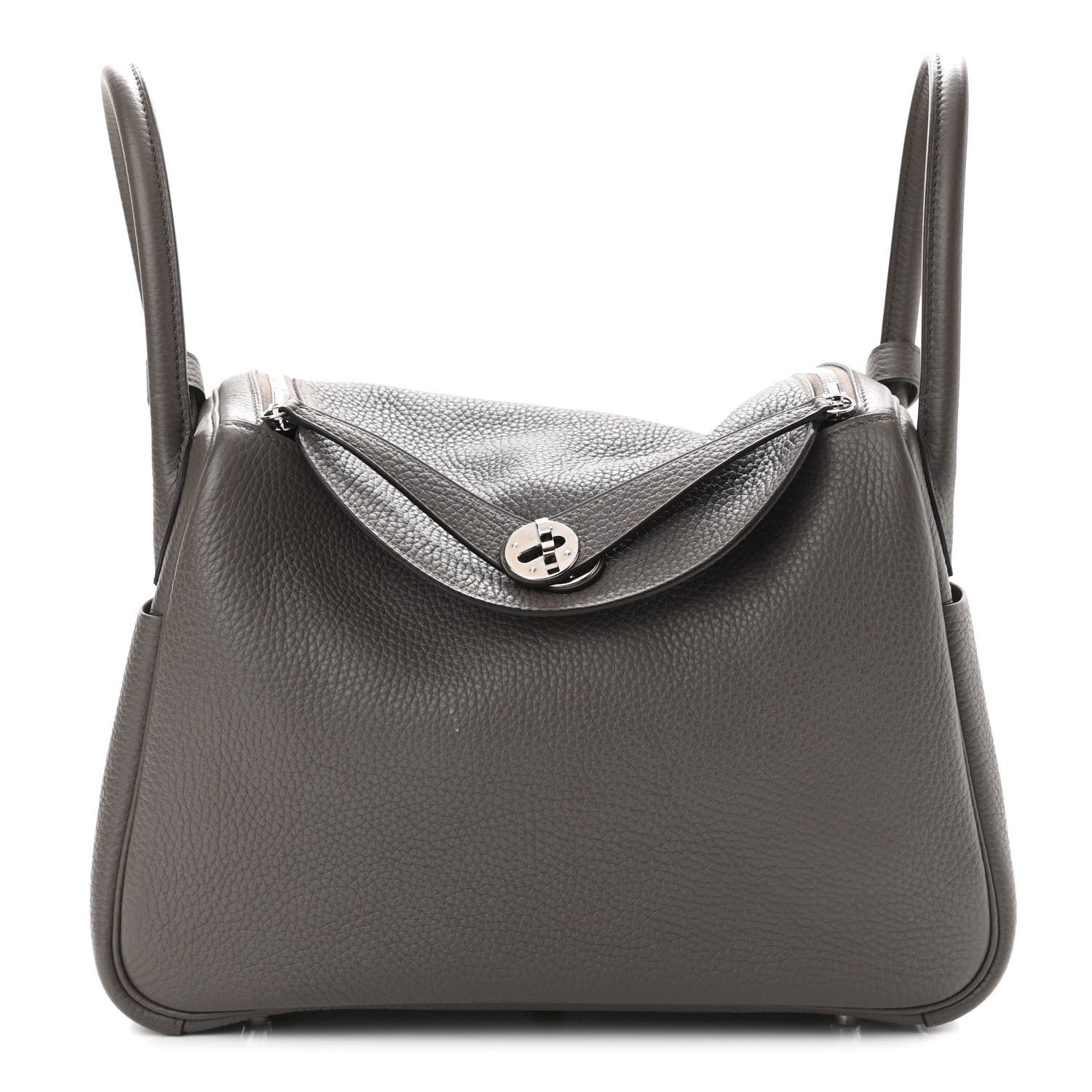 Hermes Taurillon Clemence Lindy 30 Etain 1 of 10