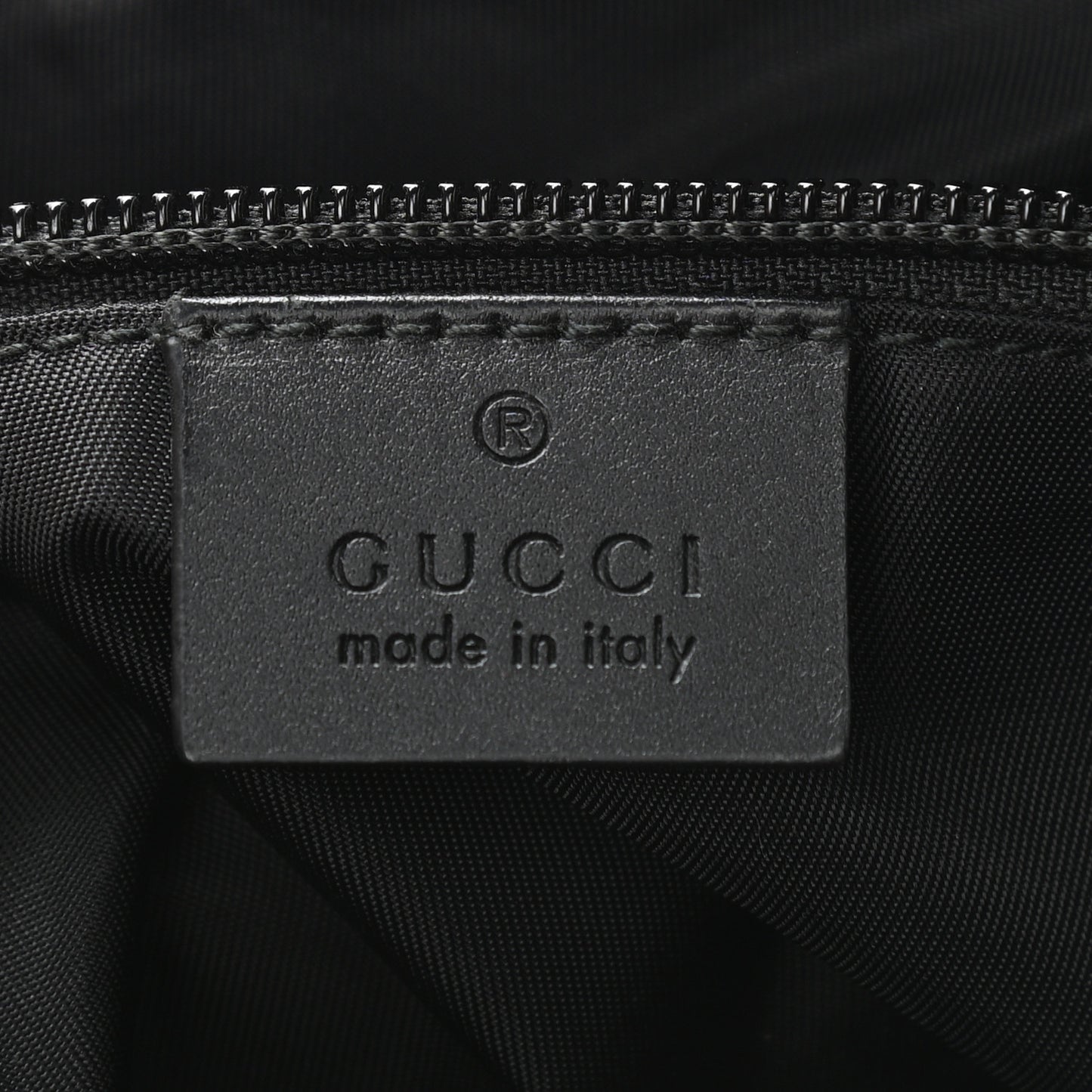 GG Supreme Monogram Web Messenger Bag Black