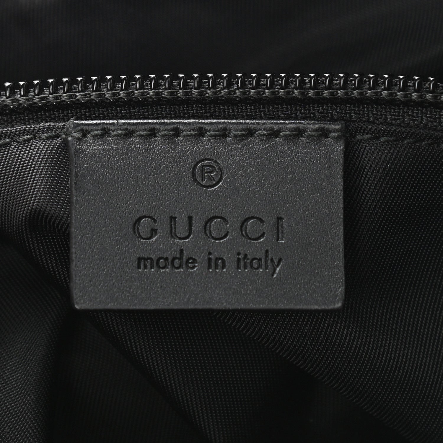 Gucci GG Supreme Monogram Web Messenger Bag Black 5 of 9