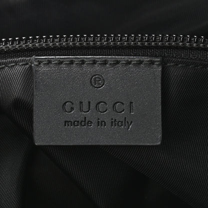 Gucci GG Supreme Monogram Web Messenger Bag Black 5 of 9
