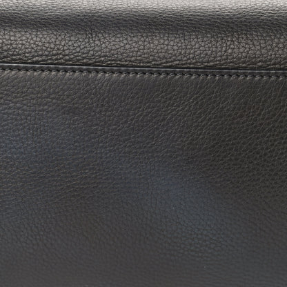 Givenchy Waxy Grained Calfskin Medium Pandora Pure Flap Bag Black 10 of 13