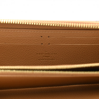 Louis Vuitton Empreinte Monogram Giant Clemence Wallet Arizona Creme 6 of 7