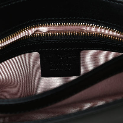 Gucci Vitello Palmellato Lux Small Arli Flap Shoulder Bag Black 6 of 13