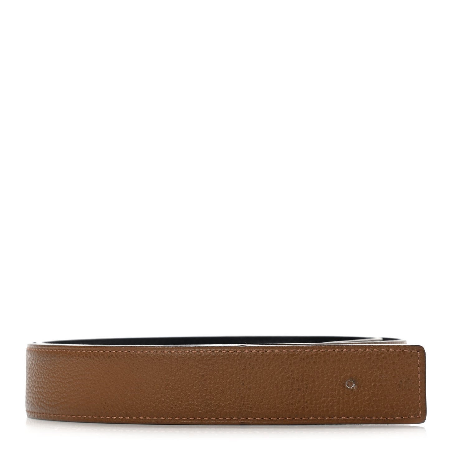 Togo Box 32mm Belt Strap 90 Alezan Black