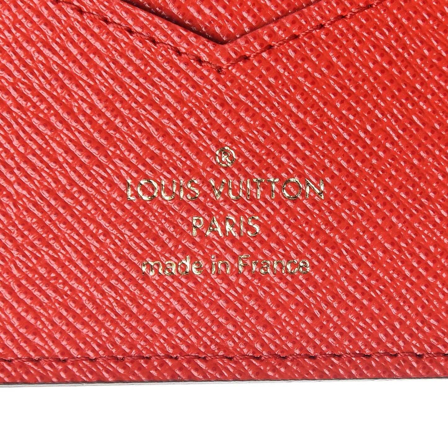 Monogram 2019 Christmas Animation Passport Cover Rouge