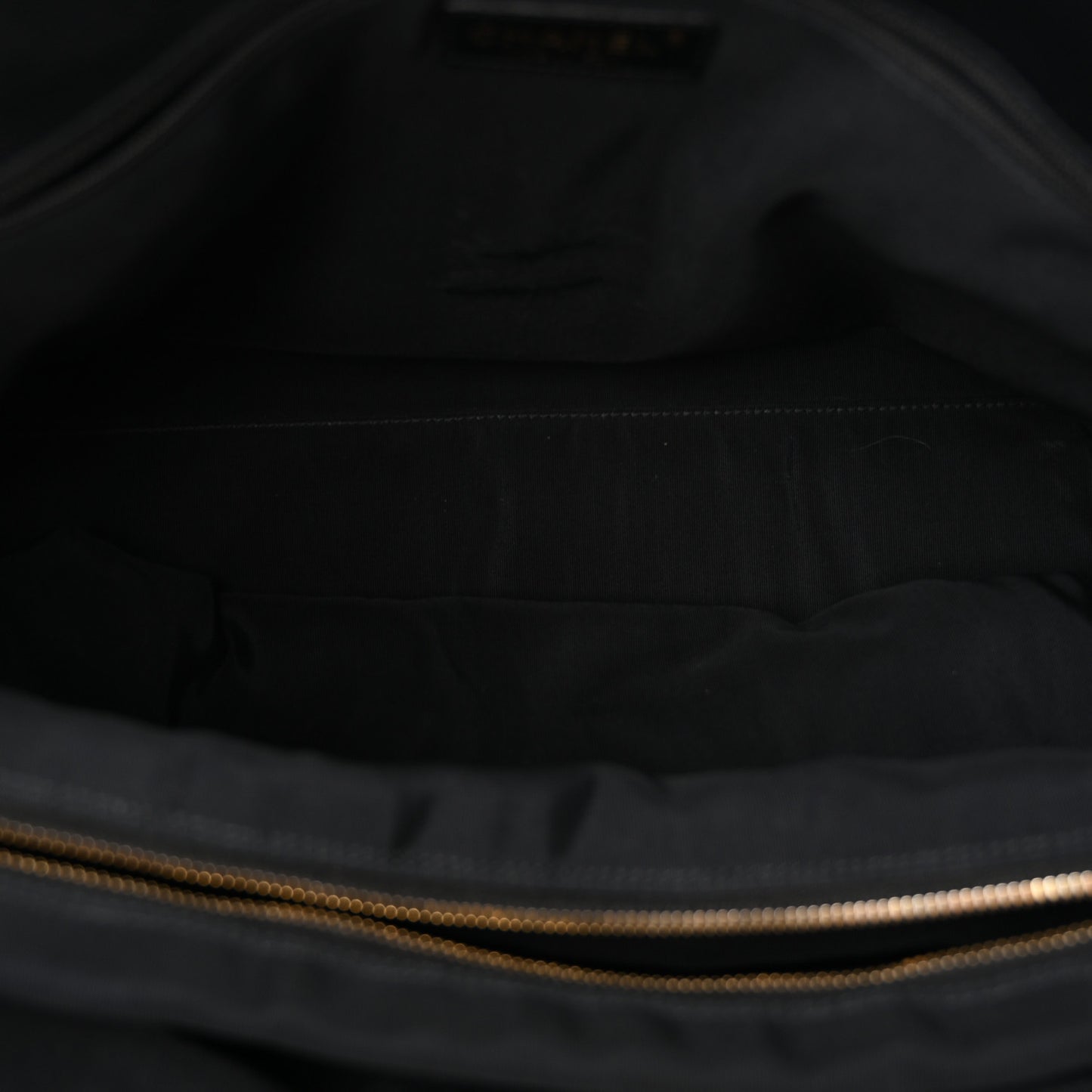 Calfskin Cerf Executive Shopper Tote Black