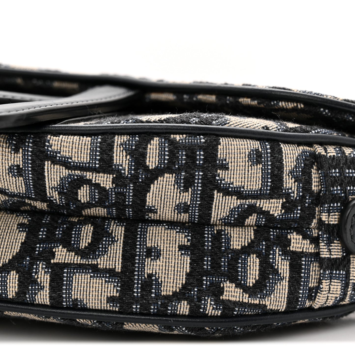 Oblique Mini Saddle Bag Blue