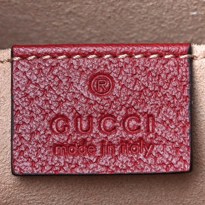 Gucci GG Supreme Monogram Flora Web Ophidia Pouch Red 6 of 10