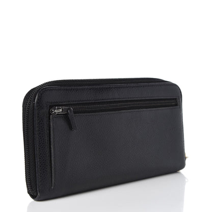 Chanel Caviar CC Timeless Large Zip Around Wallet Black 3 of 14
