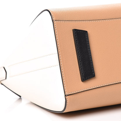 Givenchy Sugar Goatskin Small Tri-Color Antigona Light Brown Beige Black 9 of 10