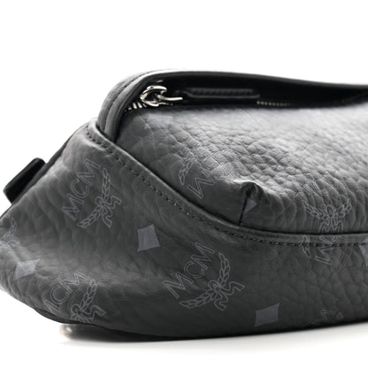 MCM Visetos Small Belt Bag Black 8 of 9