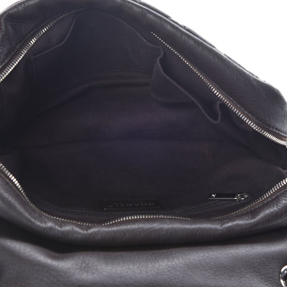 Chanel Deerskin Quilted Casual Journey Flap Brown 7 of 10