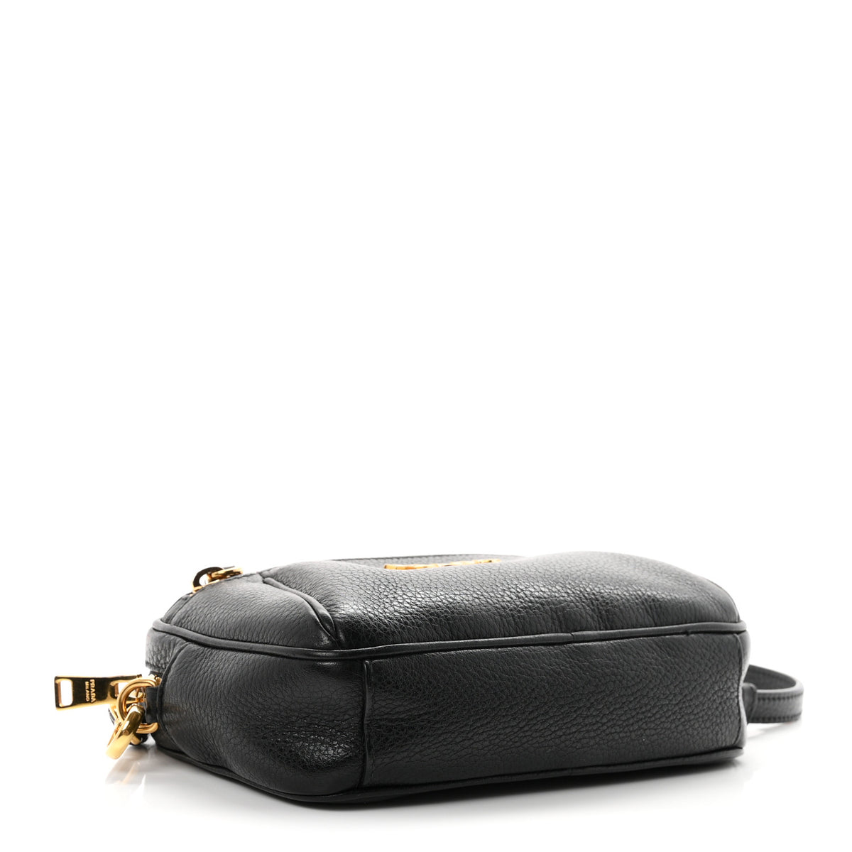 Prada Vitello Daino Belt Bag Black 4 of 11