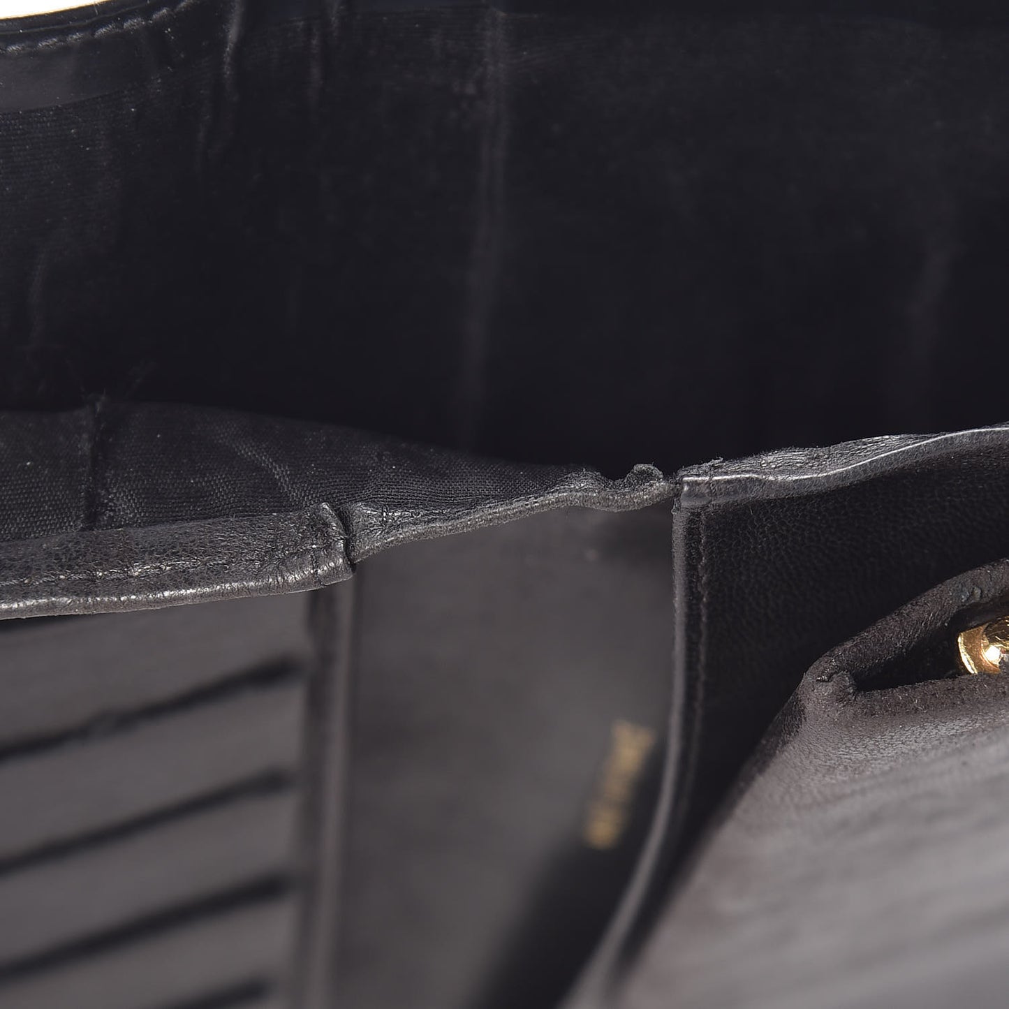 Patent Timeless CC French Wallet Black
