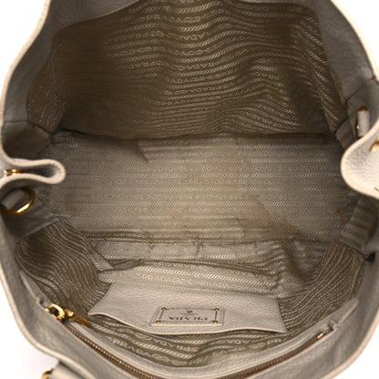 Prada Vitello Daino Tote Sabbia 6 of 20