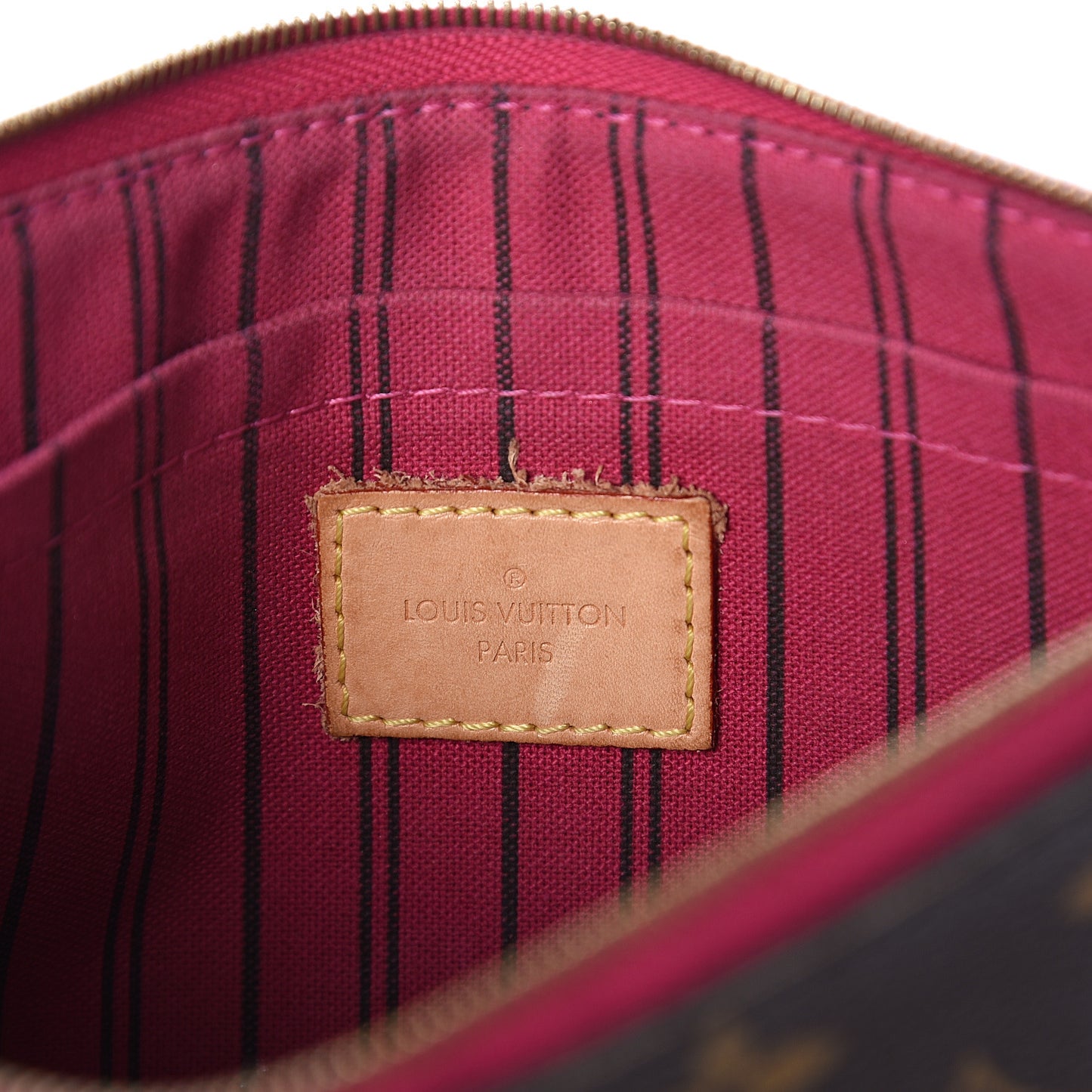 Monogram Neverfull MM GM Pochette Pivoine