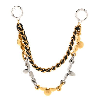 Louis Vuitton Metal Chain Belt and Bag Charm 1 of 4
