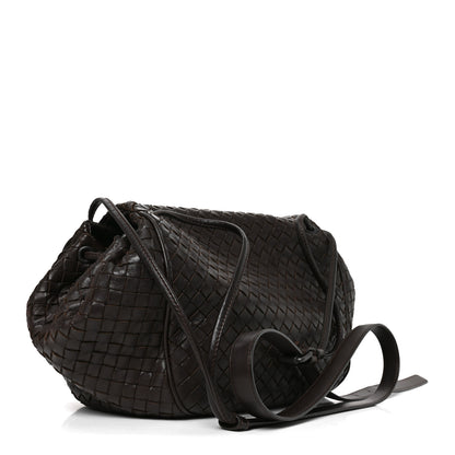 Bottega Veneta Nappa Intrecciato Messenger Bag Ebano 3 of 12