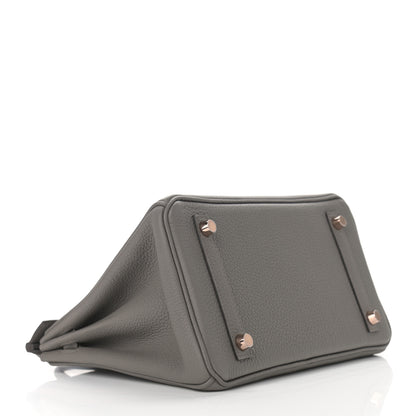 Hermes Togo Birkin 25 Etain 3 of 11