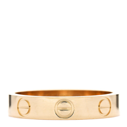 Cartier 18K Yellow Gold 3.5mm LOVE Wedding Band Ring 49 4.75 1 of 5