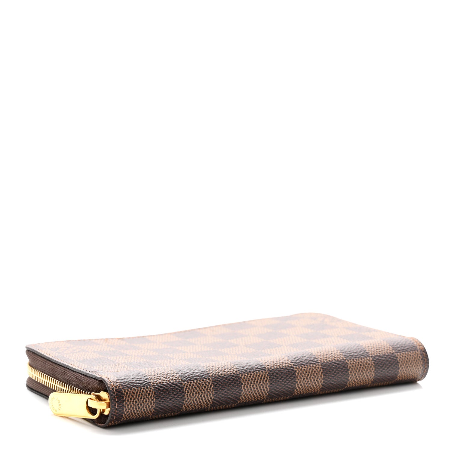 Louis Vuitton Damier Ebene Zippy Wallet Rose Ballerine 4 of 10