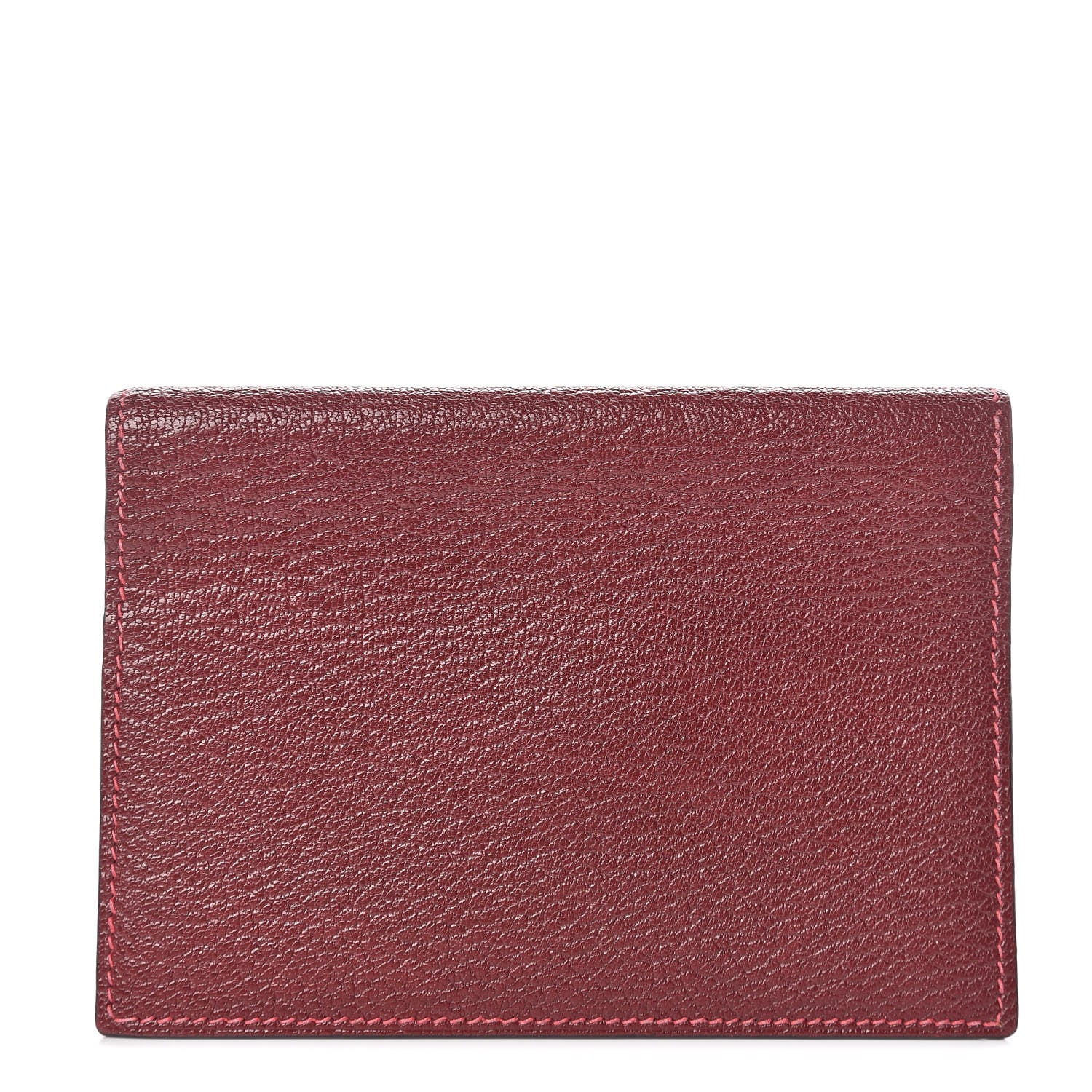 Hermes Chevre Mysore Bi-Color Grand Modele Agenda Cover Rouge H Rouge Casaque 1 of 8