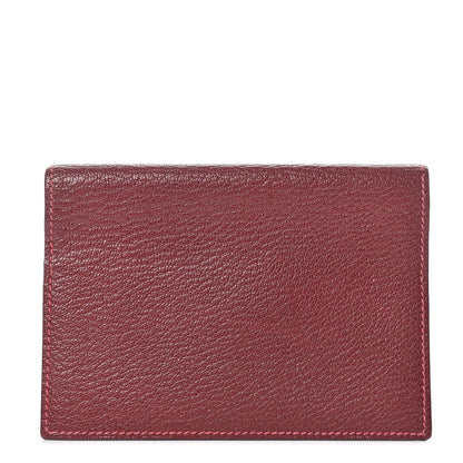 Hermes Chevre Mysore Bi-Color Grand Modele Agenda Cover Rouge H Rouge Casaque 1 of 8