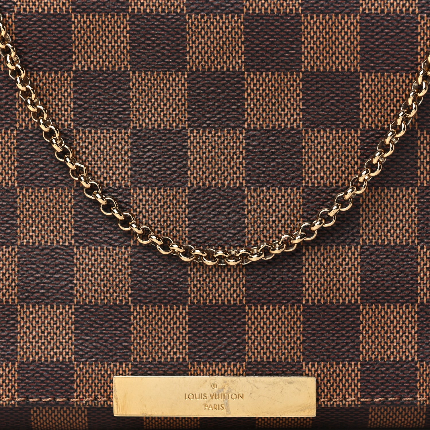 Louis Vuitton Damier Ebene Favorite MM 8 of 10