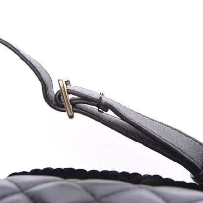 Chanel Sequin Calfskin Sparkling City Waist Bag Fanny Pack Black 9 of 13