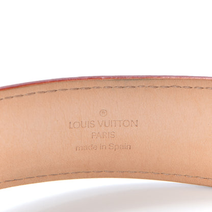Louis Vuitton Monogram Watercolor Aquarelle Belt 95 38 Brown 3 of 8