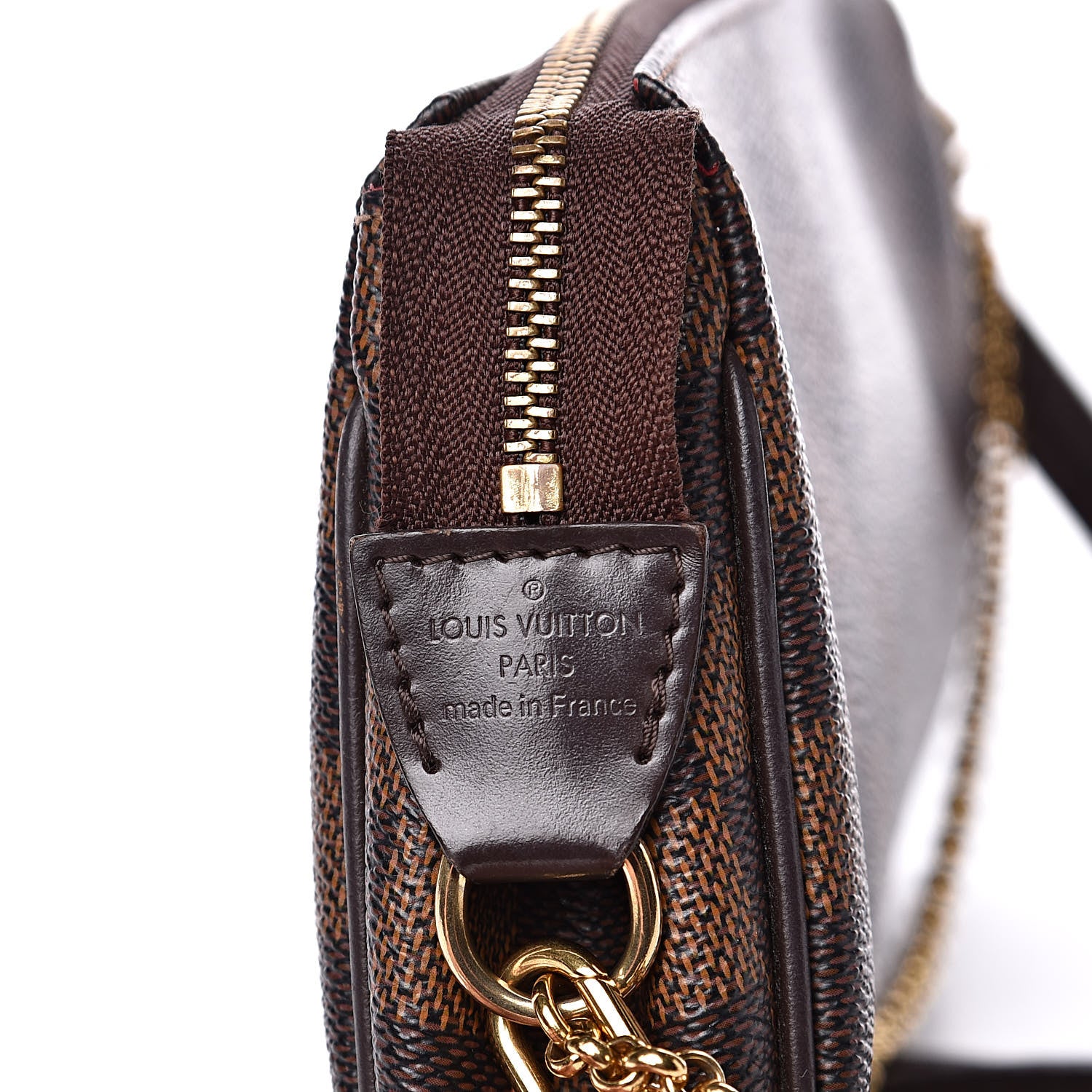 Louis Vuitton Damier Ebene Eva Clutch 6 of 11
