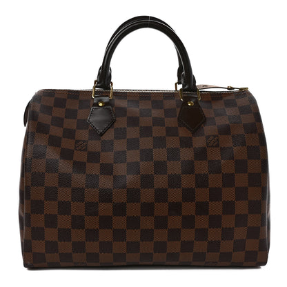 Louis Vuitton Damier Ebene Speedy 30 1 of 9