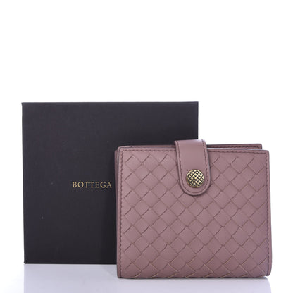 Bottega Veneta Nappa Intrecciato French Compact Wallet Violet 7 of 7