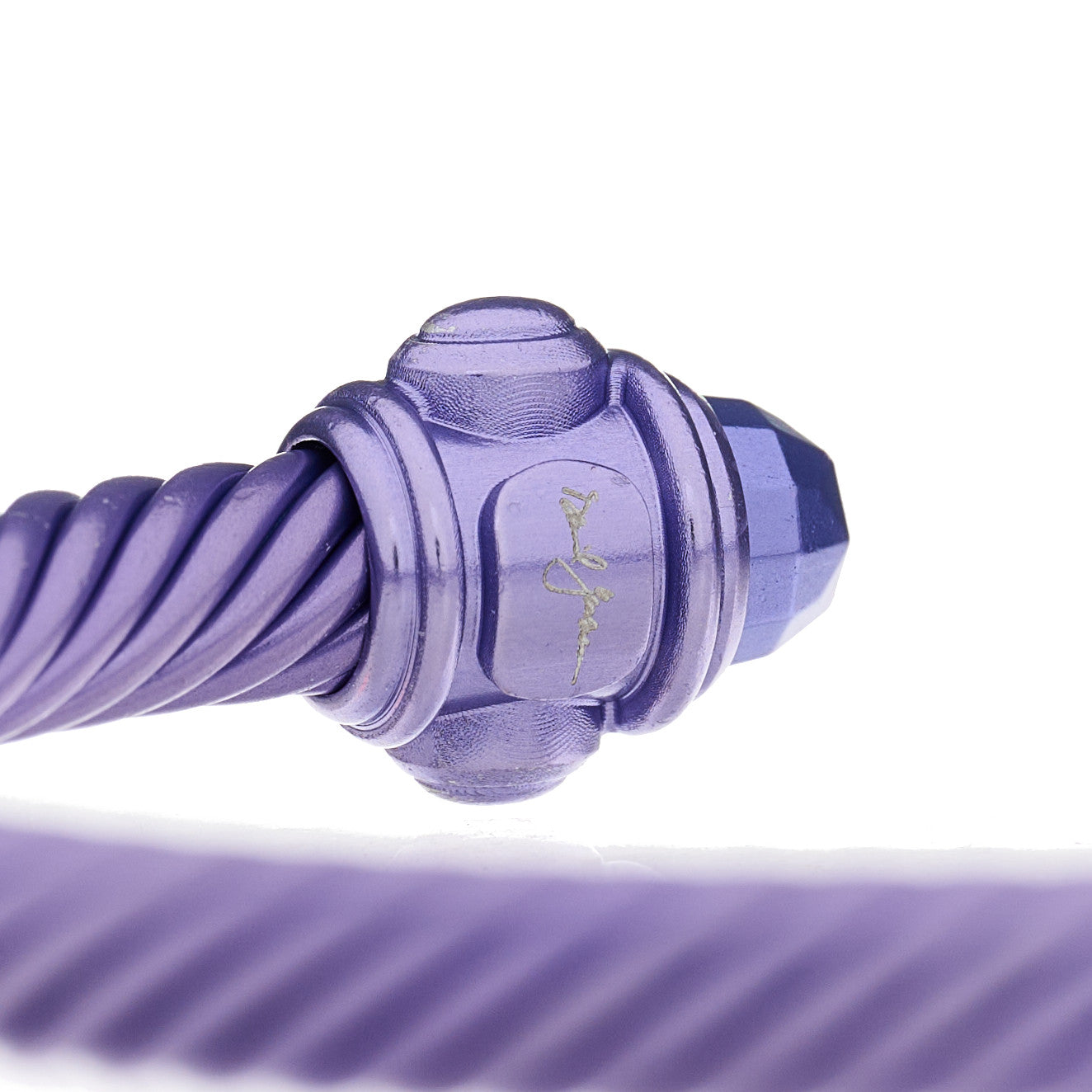 Aluminum 5mm Renaissance Bracelet Lavender