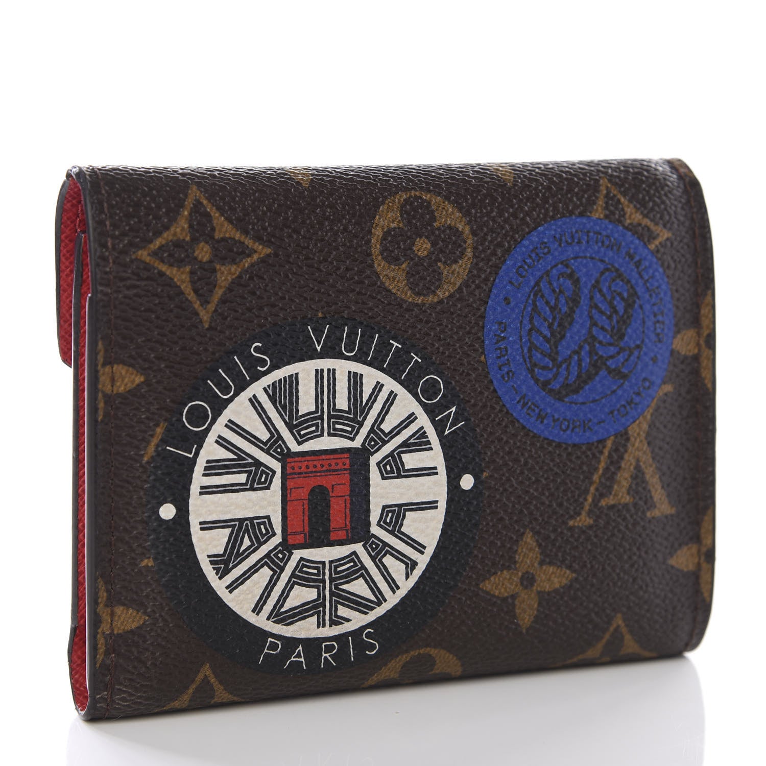 Louis Vuitton Monogram World Tour Victorine Wallet 2 of 7