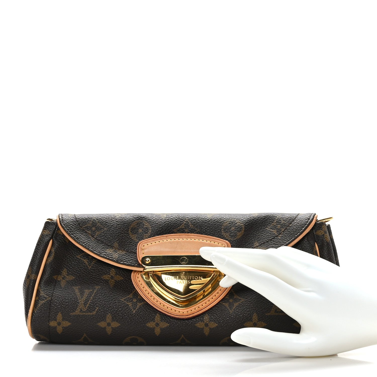 Louis Vuitton Monogram Beverly Clutch 2 of 11