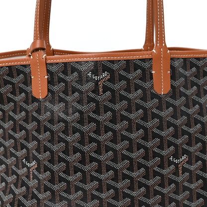 Goyard Goyardine Saint Louis PM Black Gold 9 of 11