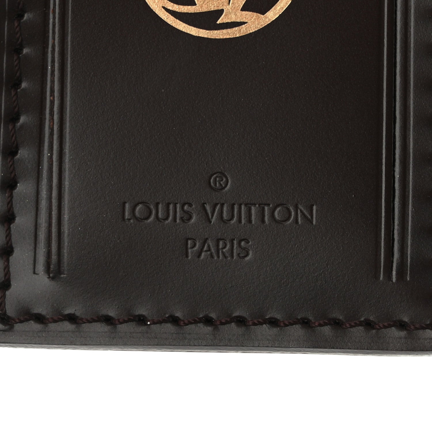 Louis Vuitton Calfskin Luggage Tag Ebene 3 of 4