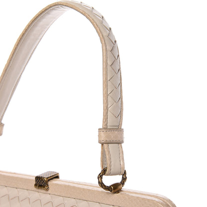 Bottega Veneta Nappa Intrecciato Ayers Frame Bag Cream 12 of 12