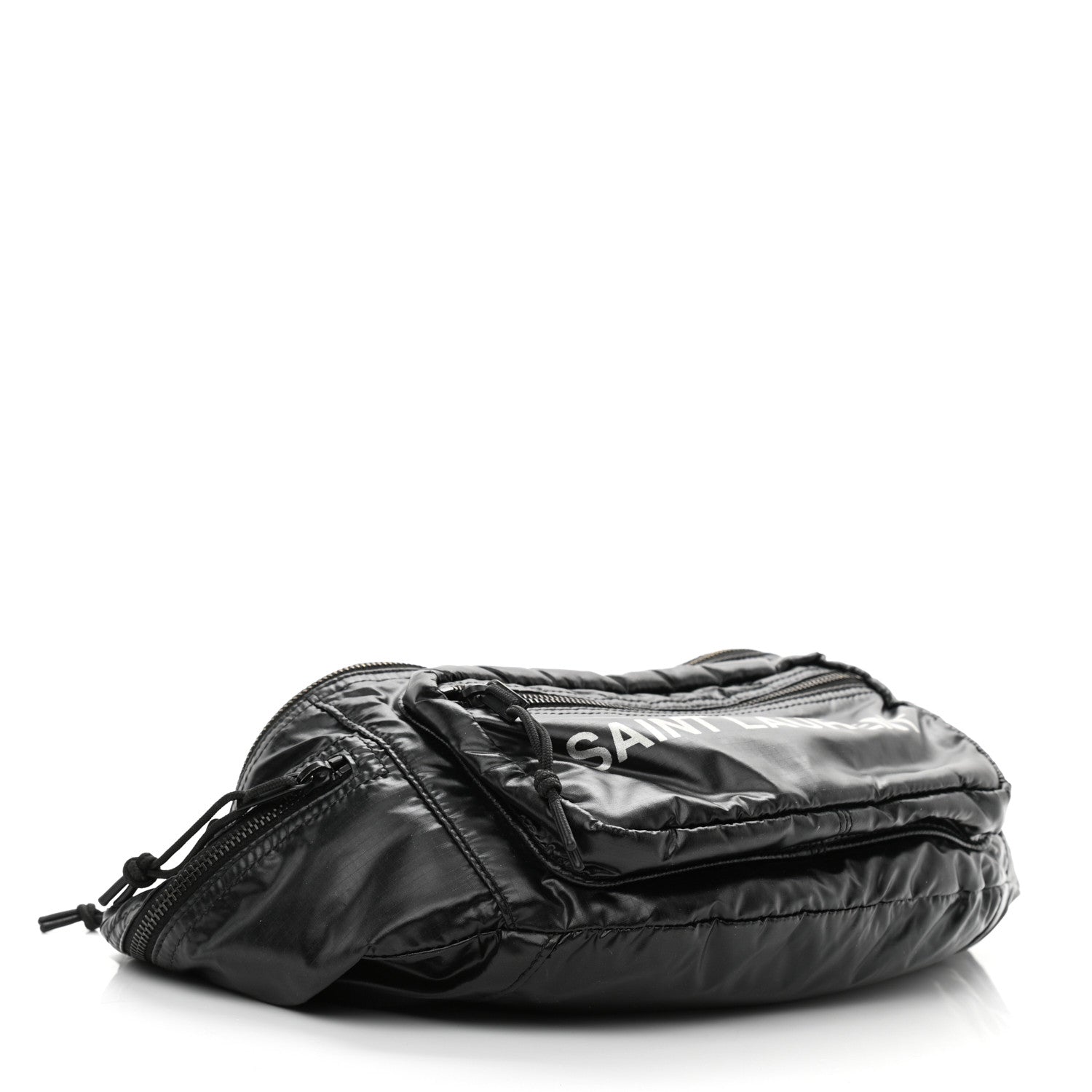 Saint Laurent Nylon Logo Nuxx Body Belt Bag Black 4 of 10