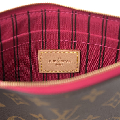 Louis Vuitton Monogram Neverfull MM GM Pochette Pivoine 5 of 7