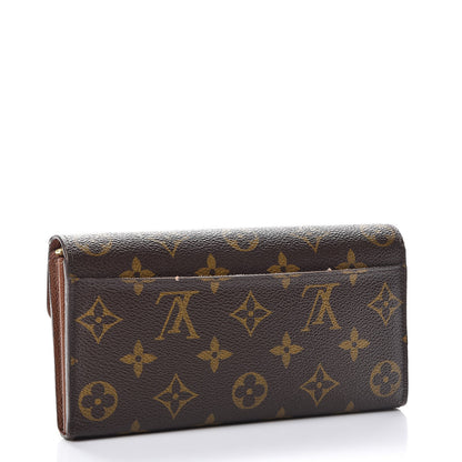 Louis Vuitton Monogram Sarah Wallet NM 3 of 9