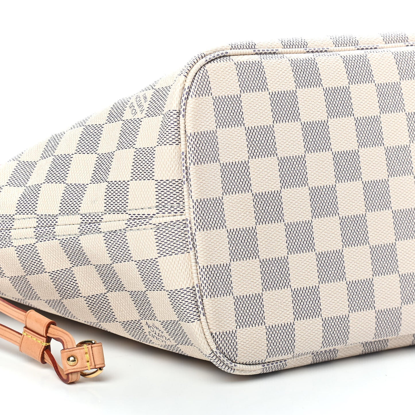 Damier Azur Neo Neverfull MM Rose Ballerine