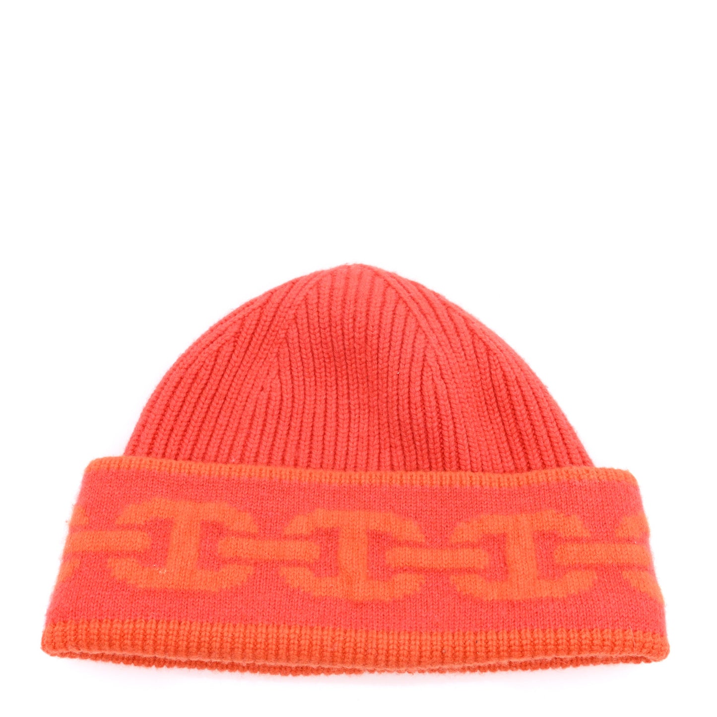 Cashmere Knit Heaven Beanie M Rouge Cornaline Orange Pop