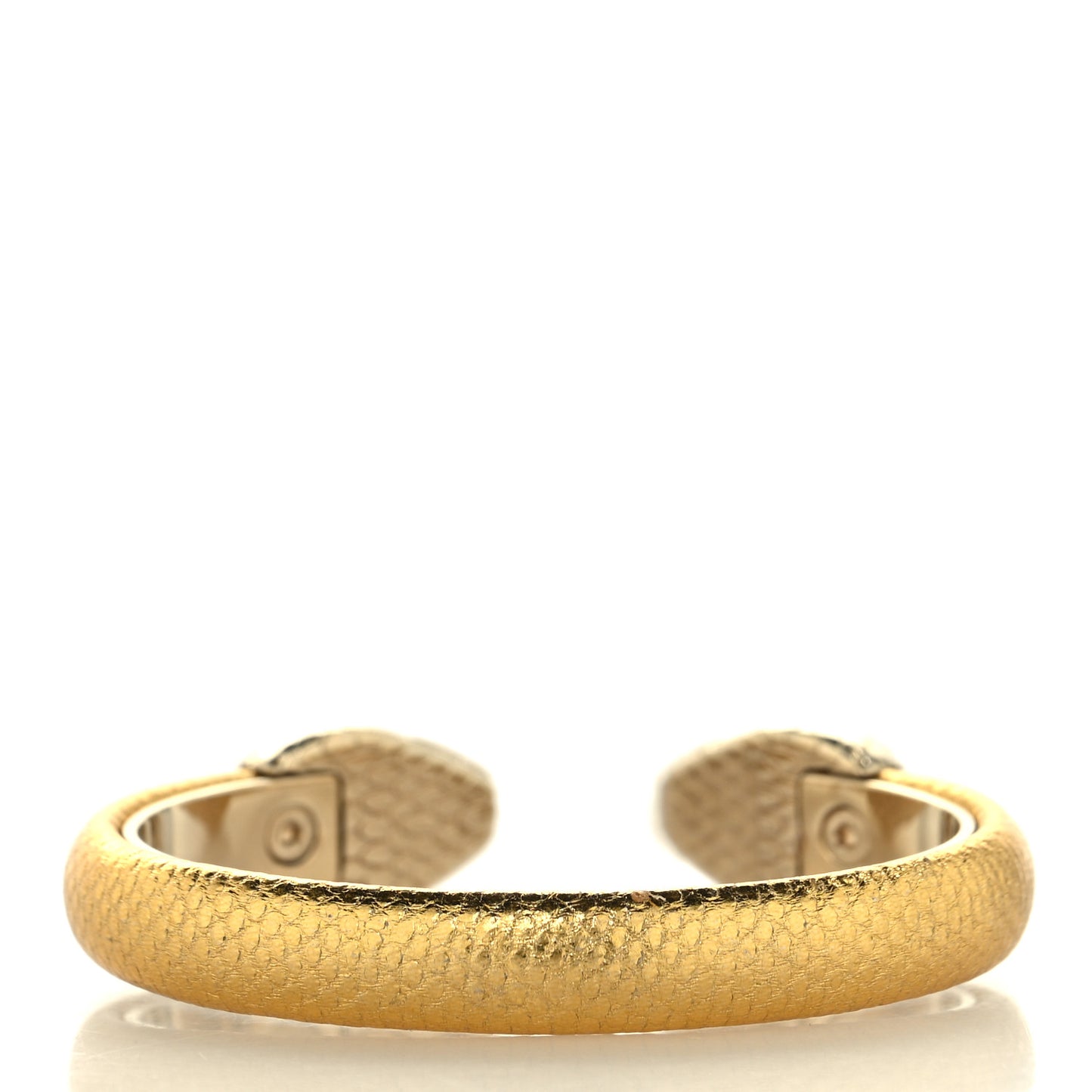 Metallic Karung Serpenti Forever Bracelet Gold