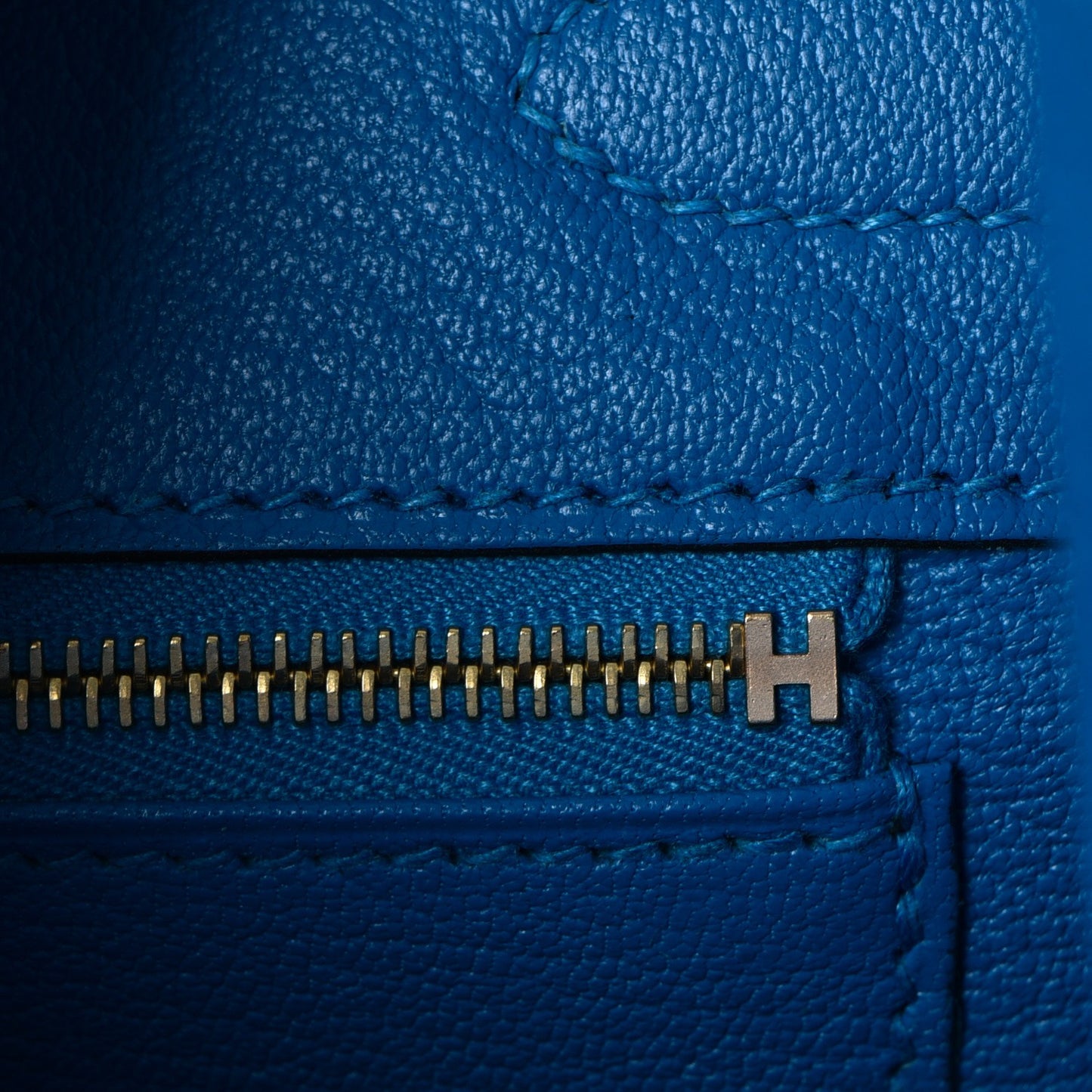 Epsom Birkin 30 Bleu Zanzibar