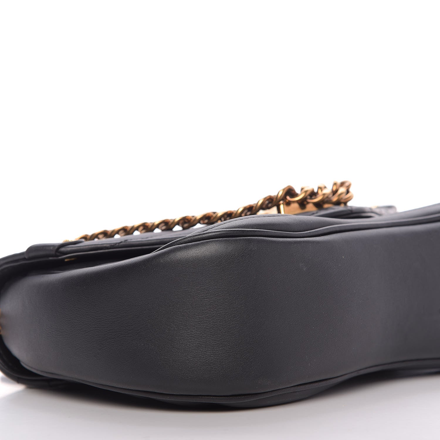 Louis Vuitton Calfskin New Wave Chain MM Black 6 of 11